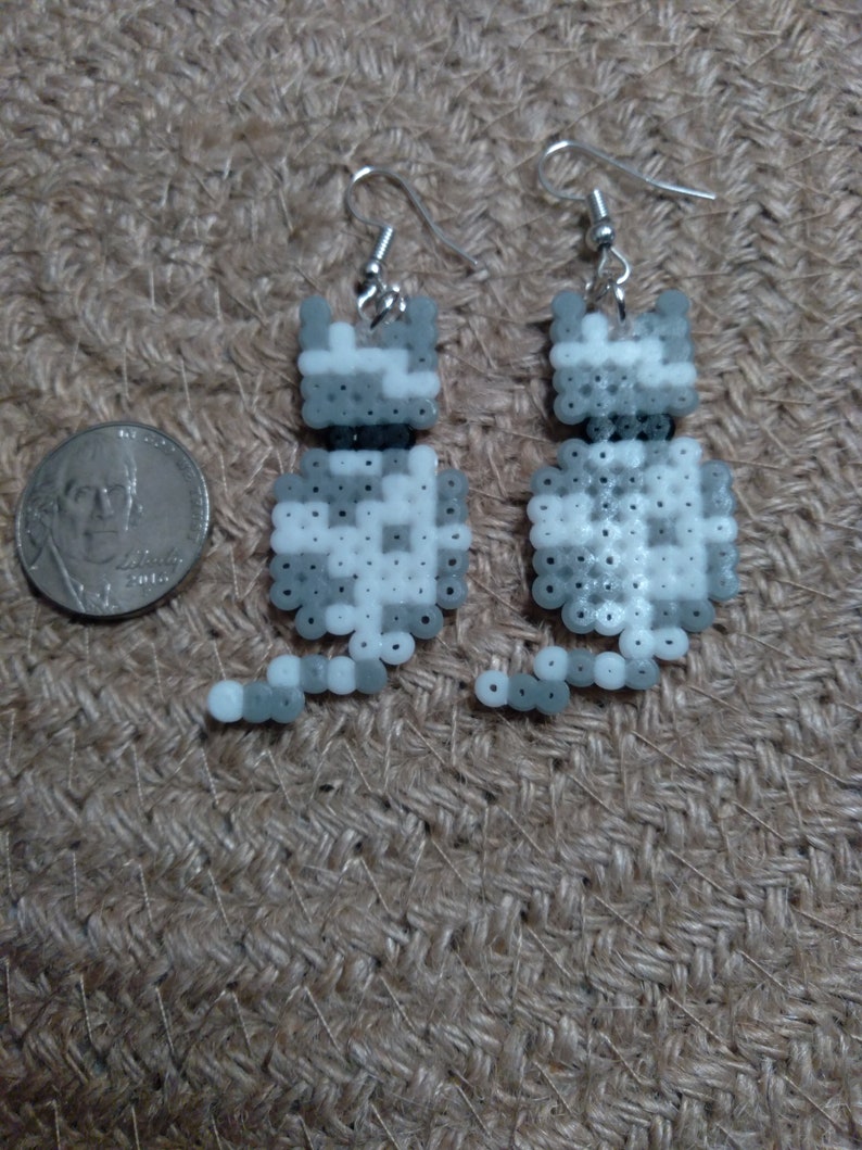 Mini Perler Bead Earrings Etsy