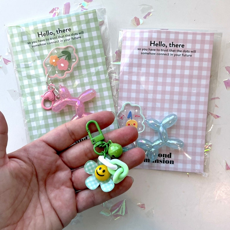 Korean Keychains Cute Kawaii A Kawaii Accessories Pc Etsy