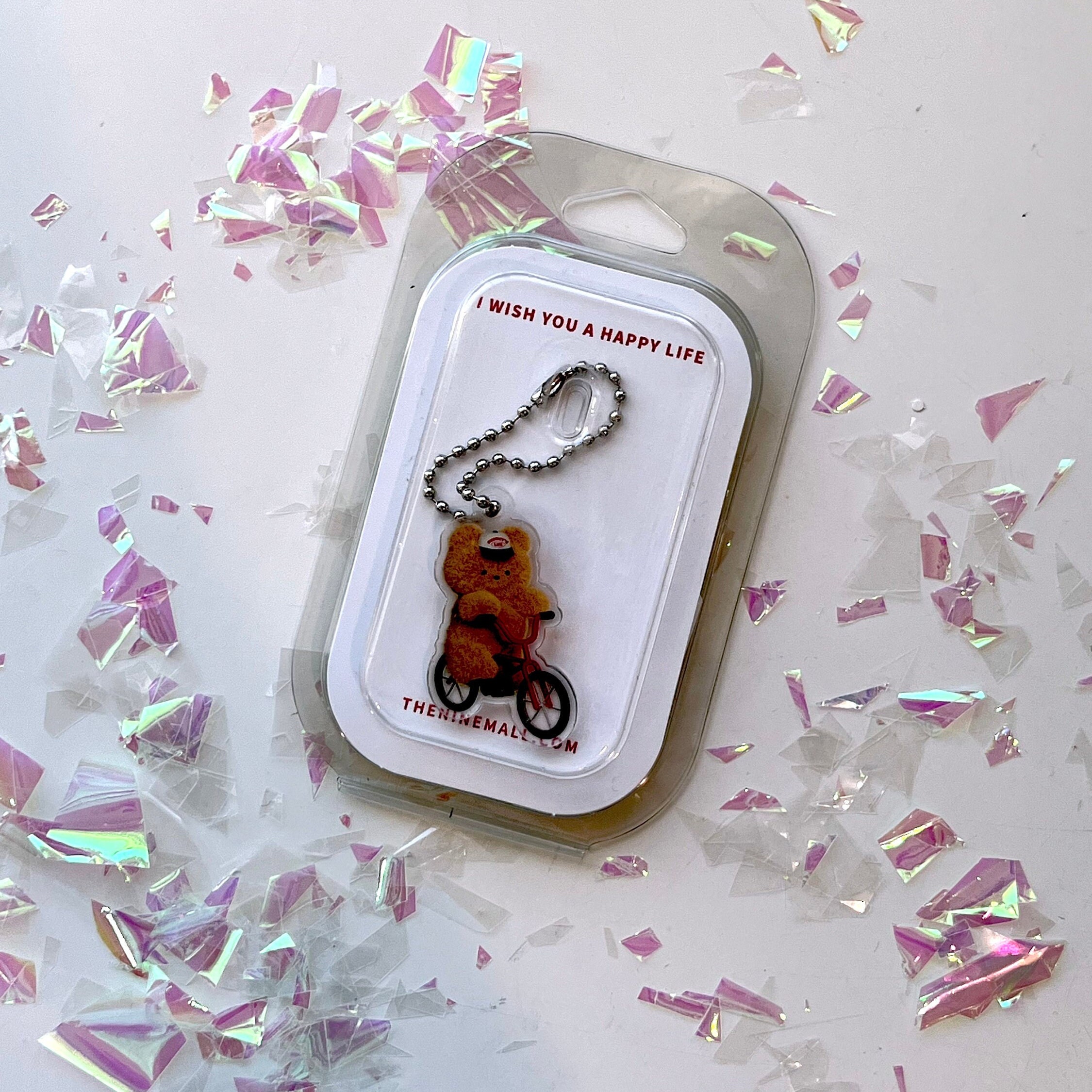 Korean Keychains Cute Kawaii B Kawaii Accessories Pc Etsy