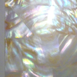 Mother of Pearl Shell Inlay/Overlay Genuine Shell Flat Sheet