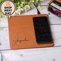 Personalized Leather Charging Mat, Leather Charger Mat, Custom Charging Pad, Wireless Phone Charger, Coworker Gift, Office Gifts, Boss Gift