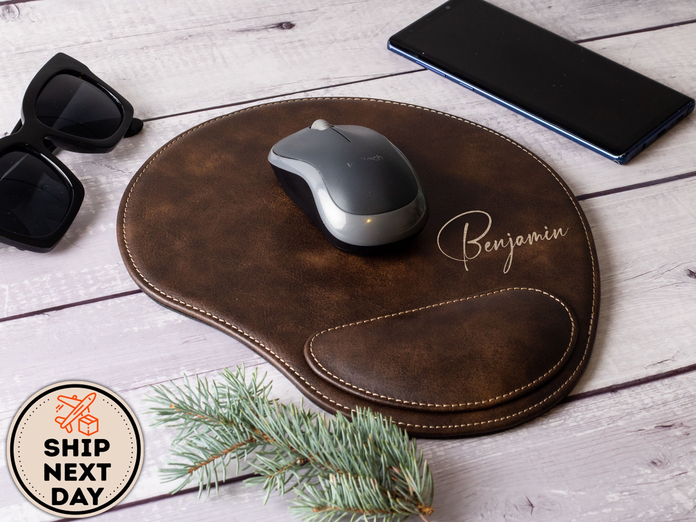 Buy LogiLink ID0027 Mouse pad with wrist rest Ergonomic Black