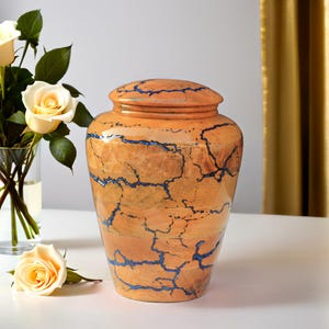 Personalized Cremation Urn for Funeral, Wooden Memorial Urn for Ashes Custom Engraved Urn Handmade - Burial Wood Box Urn for Dad Urn for Mom