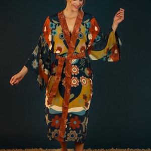 Kimono, Modal, Eco Friendly, Sustainable, Robe, Dressing Gown,