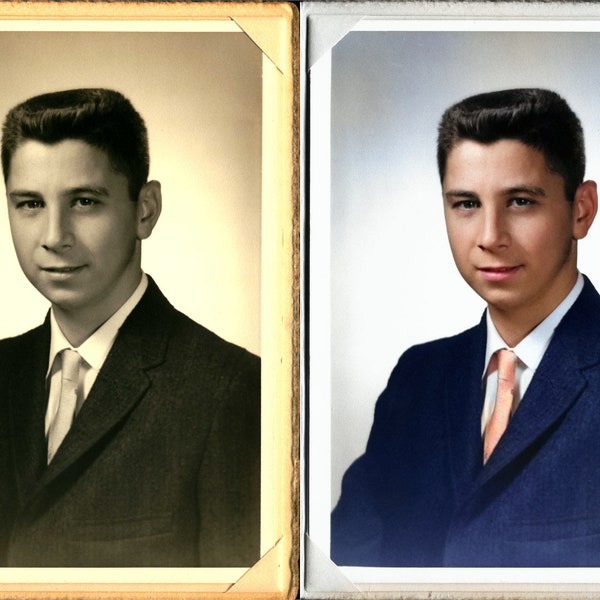 Photo Restoration Etsy