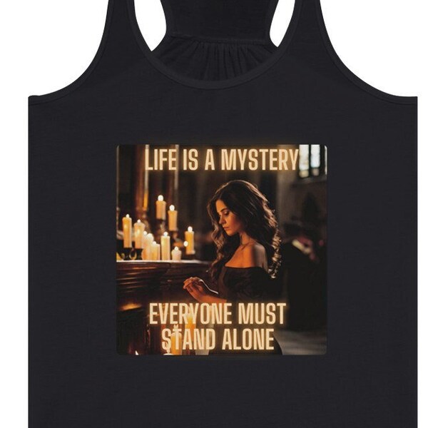 MADONNA Like a Prayer Women's Flowy Racerback Tank Top Classic Retro Graphic Tank Top For Music Lovers 80's Vintage Tank Top