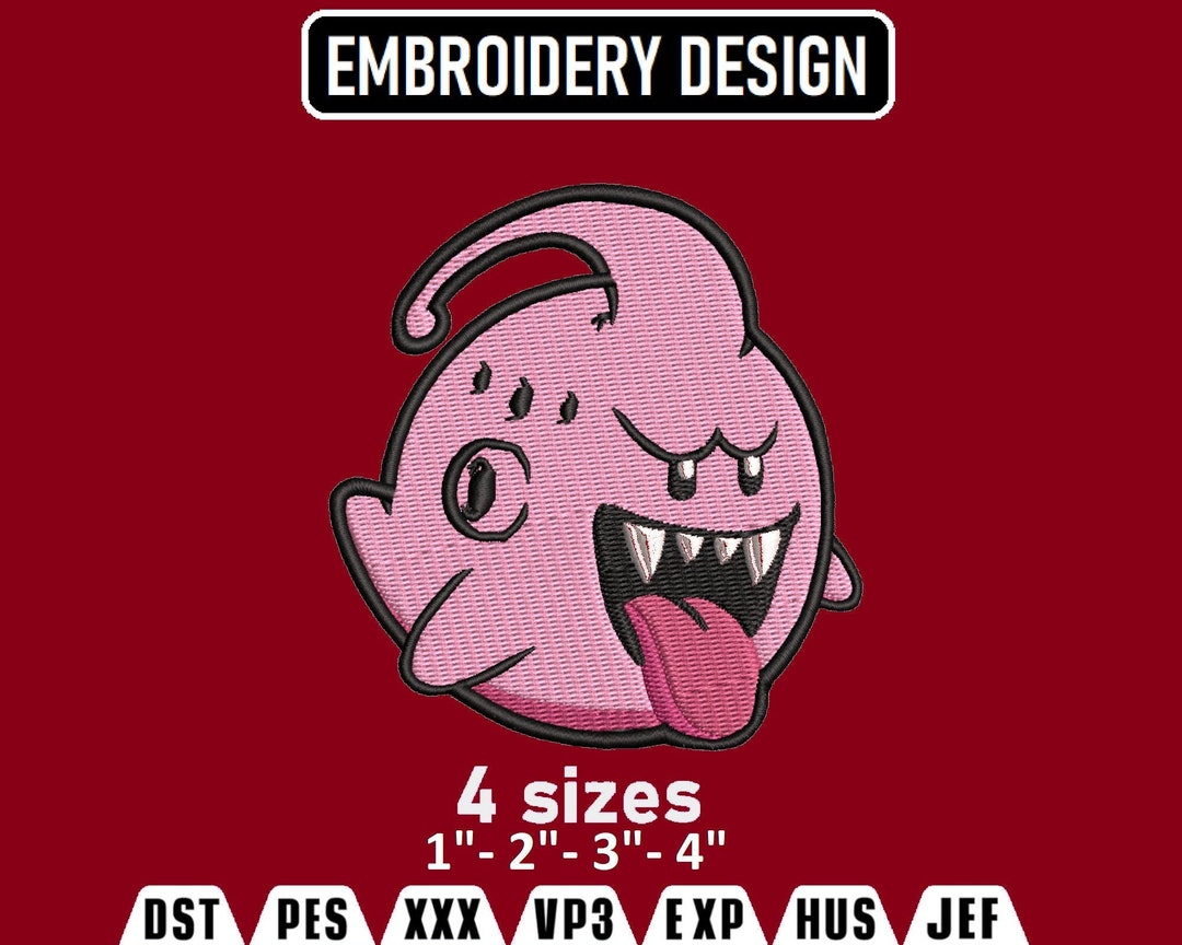 Game Embroidery Designs, Video Game Inspired Embroidery Designs