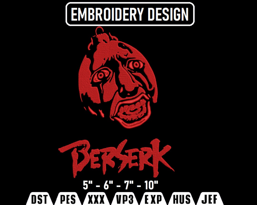 Anime Embroidery Designs, Anime Inspired Embroidery Designs, Machine