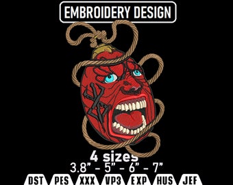 Anime Inspired Embroidery Design (pes, dst, jef, vp3, hus)