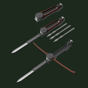Assassin&#39;s Hidden Blade Phantom Gravity Operated Ready to Print STL Files