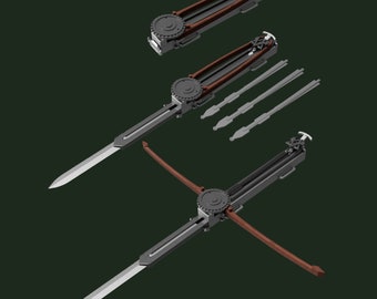 Assassin's versteckte Klinge Phantom Gravity Betriebene Bereit zum Druck von STL-Dateien
