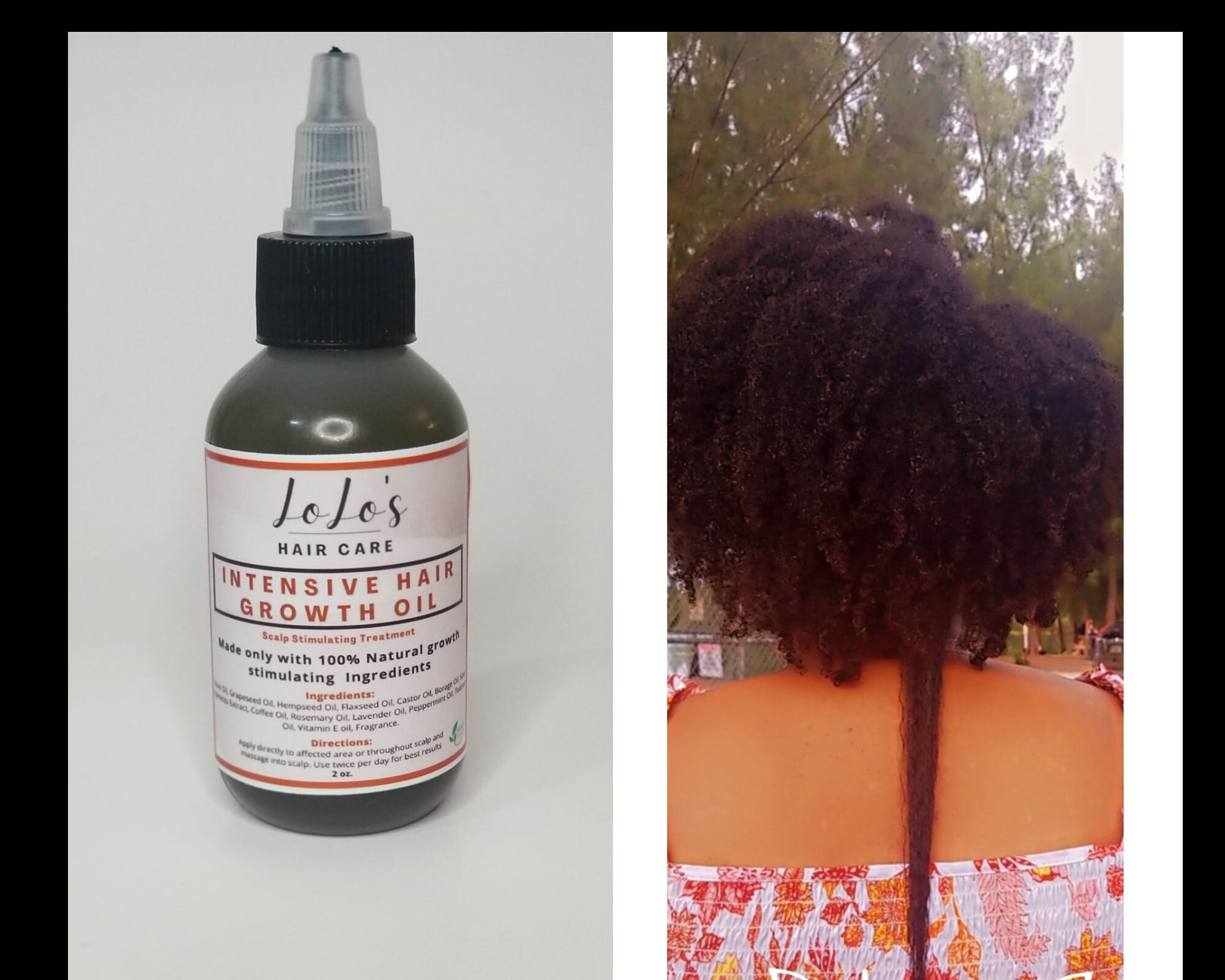 Hair Growth Oil Rosemary Coffee Oil Scalp Stimulator Fast Hair Growth