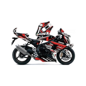 Custom SUZUKI GSX-R 1000 2009 - 2013 Graphics Kit Decal Set Graphic Kit - High-Quality Decals & Designs