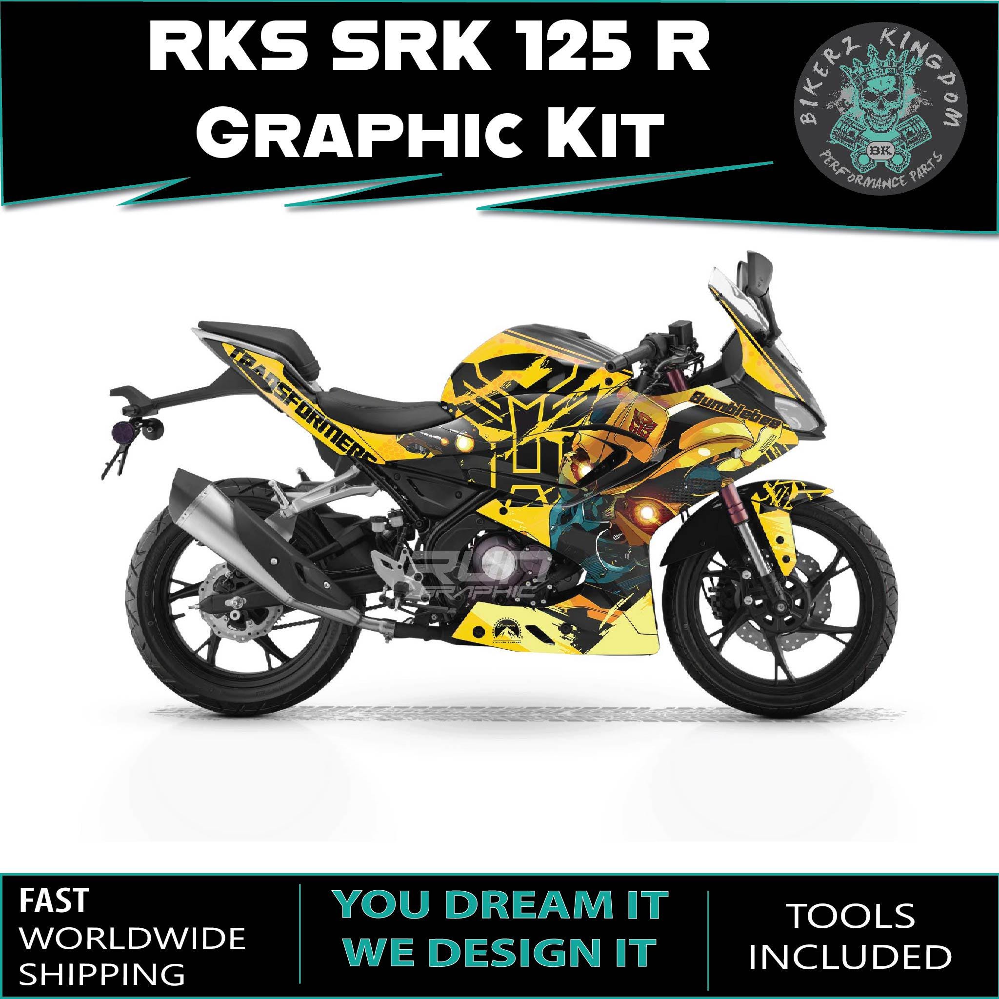 RKS SRK 125 R 2023-2025 | トランスフォーマー バンブルビー デザイン