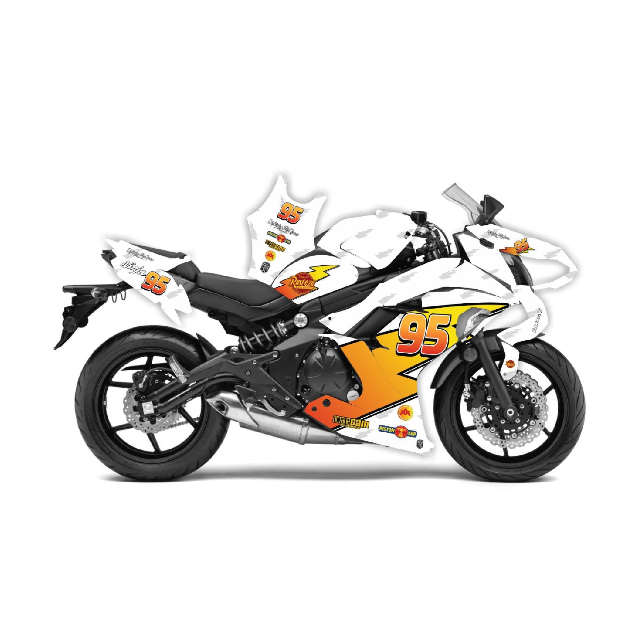 カワサキ Ninja 650 2012 - 2016 ライトニング・マックィーン テーマ