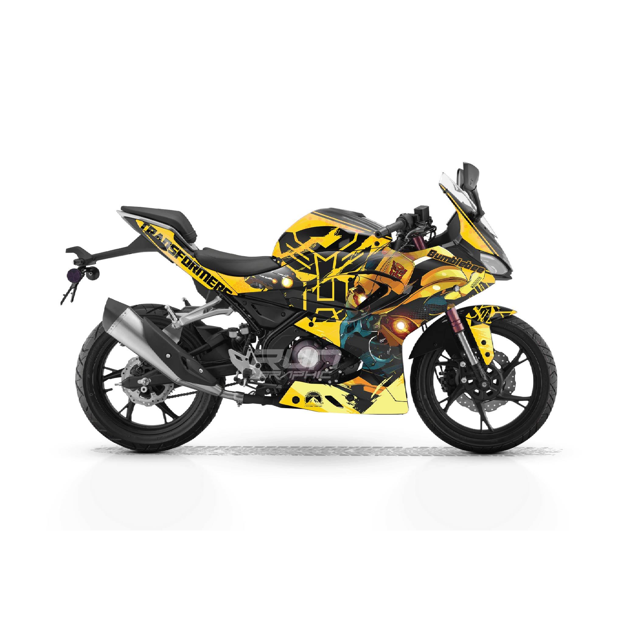 RKS SRK 125 R 2023-2025 | Transformers Bumble Bee Design