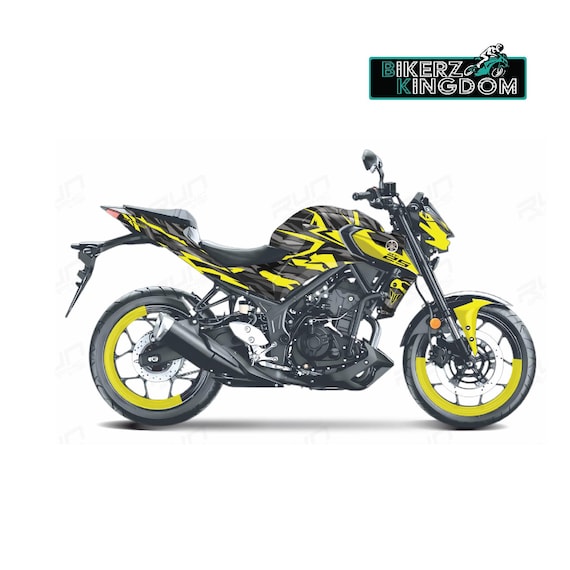 Yamaha MT03 Camo Graphic Kit & Wheel Rim Decal (2014-2024) - Etsy