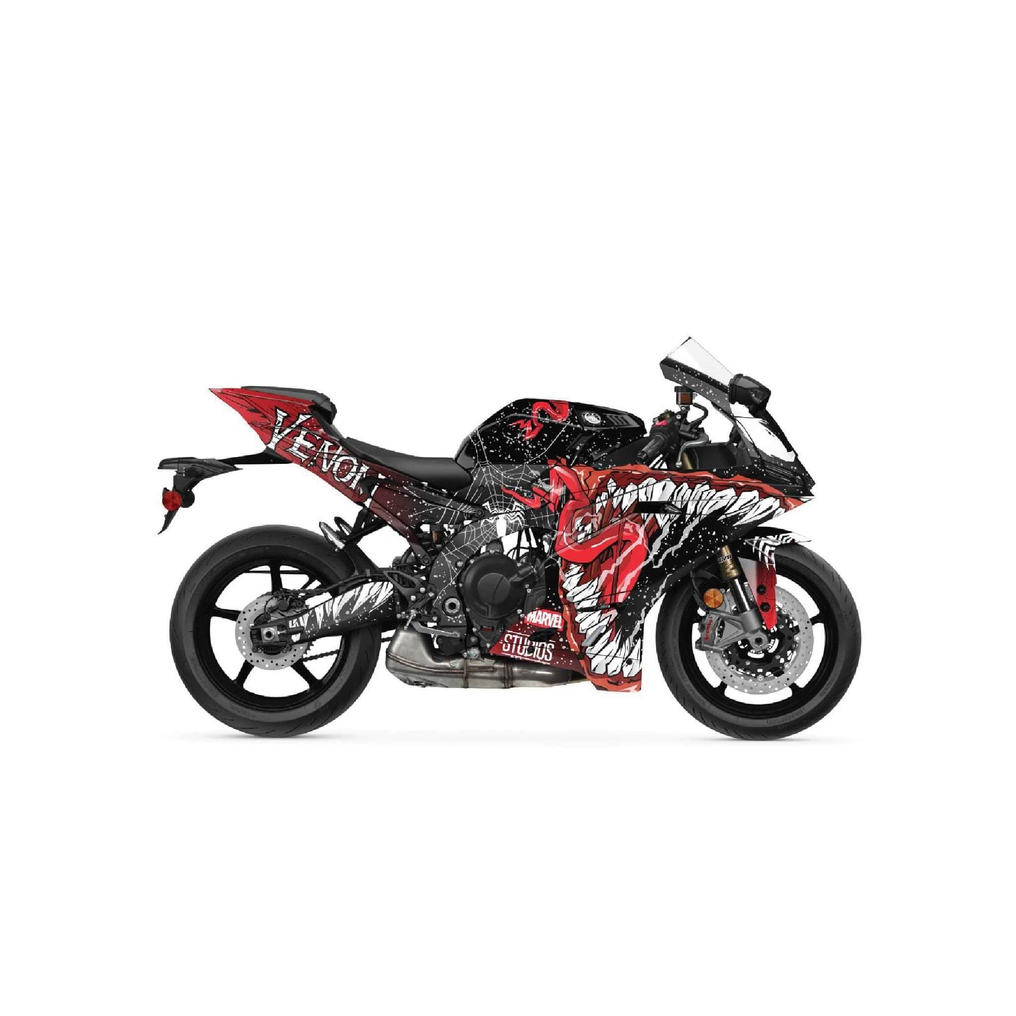 ヤマハ YZF R9 2025-2026 ヴェノム グラフィックキット フルプレカット