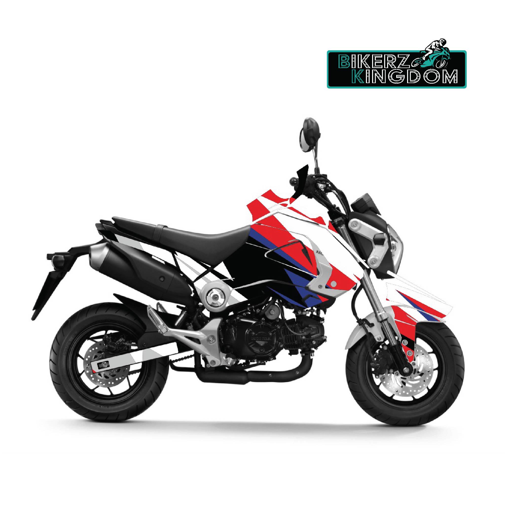 Honda grom グロム ステッカー GROMをイメチェンしてみた HONDA 