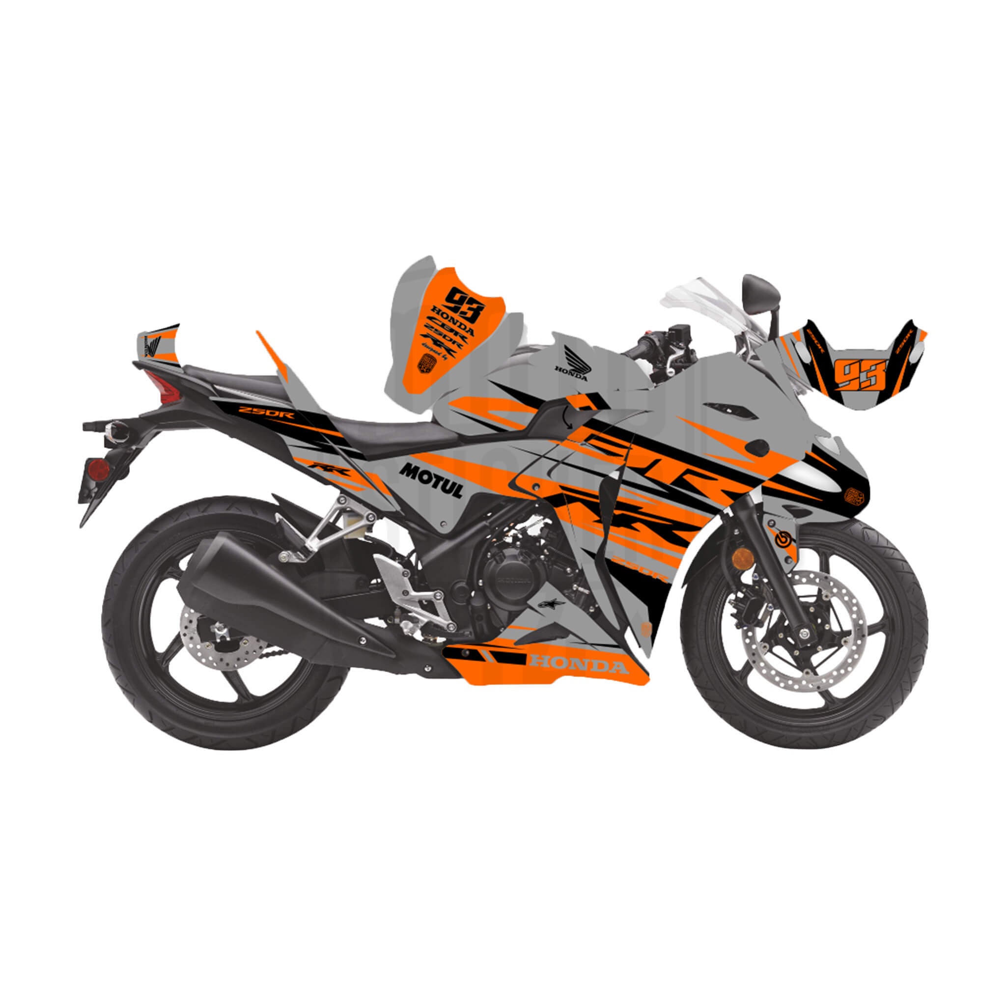 ホンダ CBR 250 2011-2013 RR レースライン グラフィックキット
