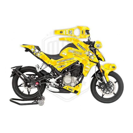 CFMOTO 250NK 2017-2022 Bright Grenzgaenger Design Graphic Kit