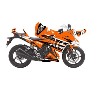Sticker wrap Honda CBR 250 2011-2013 RR Race Line stickerset voor Honda CBR250