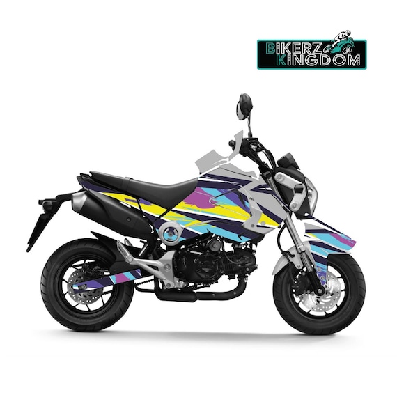 ホンダ グロム 125 MSX 2013-2016 レインボーテーマ デカール