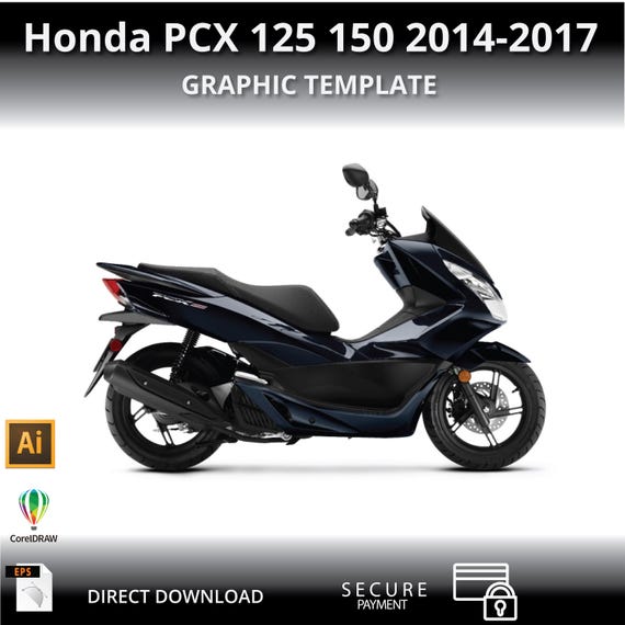Vs Honda 125 Pcx 2017 Set Stickers Honda PCX 125/150 V3 2017