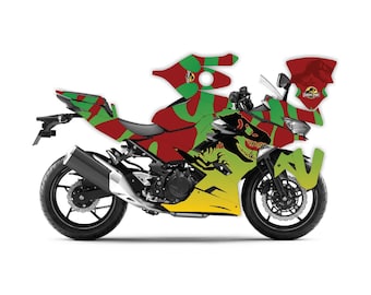 RIOT Design グラフィックキット Ninja 400 2018-2023 デカール