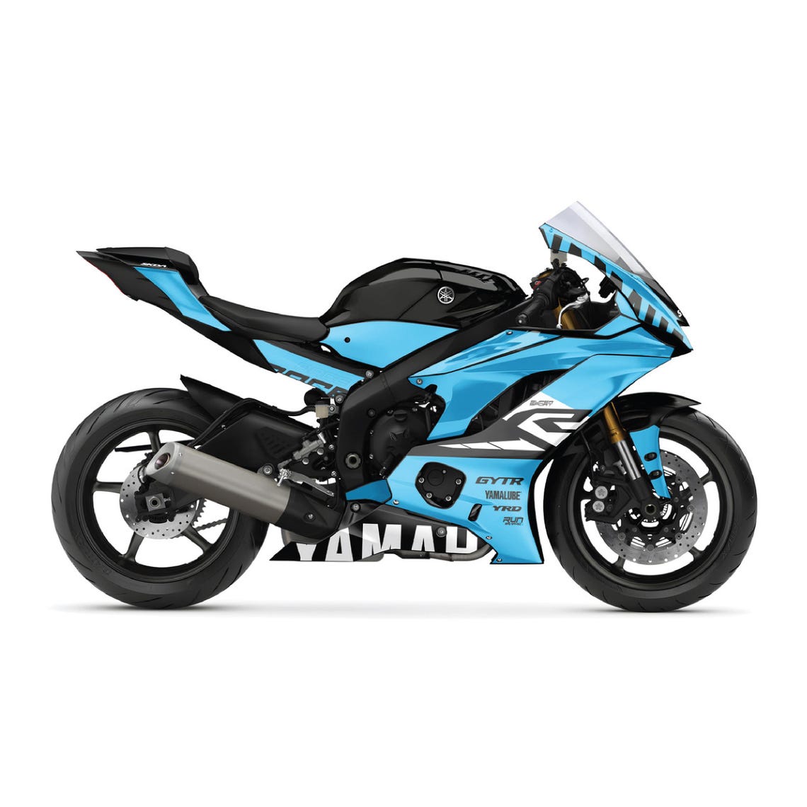 Yamaha YZF R6 Graphic Kit (2017-2024): Custom Sport Decals - Etsy