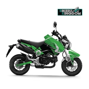 Honda Grom 125 MSX 2013-2016 Greens Theme Decal Sticker Kit