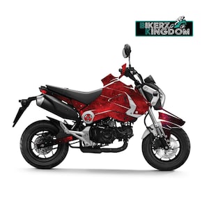 Honda Grom 125 MSX 2013-2016 Reds Theme Decal Sticker Kit