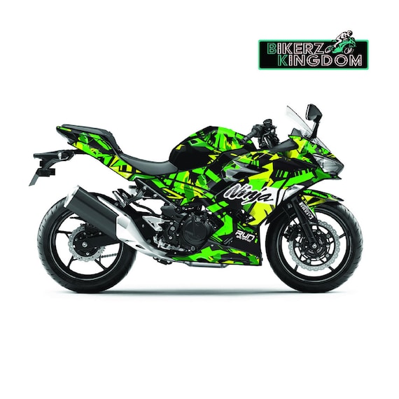 カワサキ Ninja 400 2018-2024 Ninja Fuky Geo Shapes テーマ