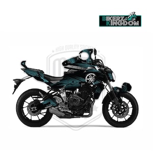 Yamaha MT07 Graphic Kit MGD4 Design Race fits 2014-2024 Models Motorcycle Decal Sticker Sets Motorcycle Vinyl Wraps
