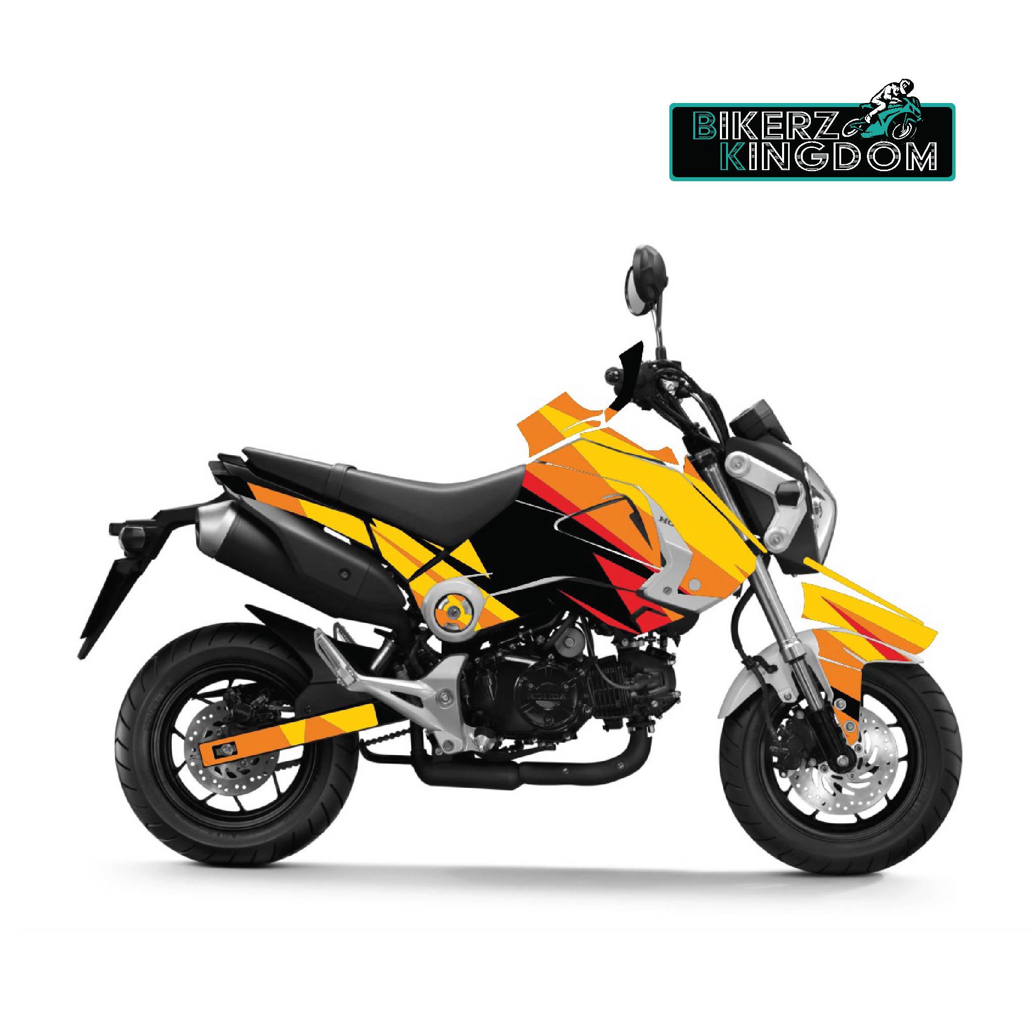 Autocollants De Carrosserie De Moto Pour GROM MSX 125 GROM