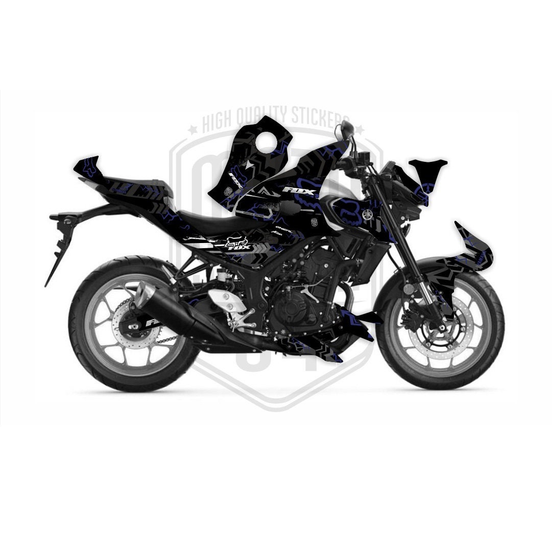 for Yamaha MT03 MT07 MT09 MT10 MT 09 MT 07 Motorcycle 3D