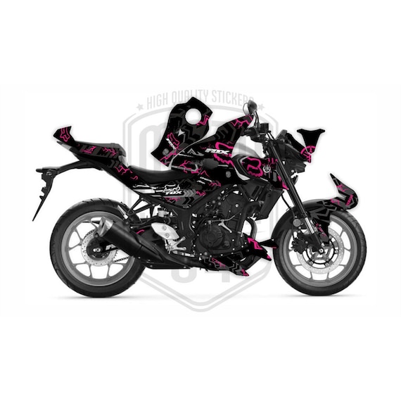 Yamaha MT03 MT25 Graphic Kit: Fox Design Decal Wrap - Etsy
