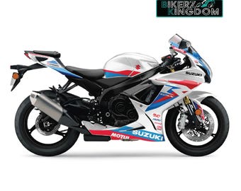 SUZUKI GSXR 600 750 08-10 1.1 Scale Template - Design Vector