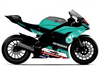 Yamaha YZF R6 Petronas Graphic Kit 2017-2024 - Custom High-Quality Decals & Designs