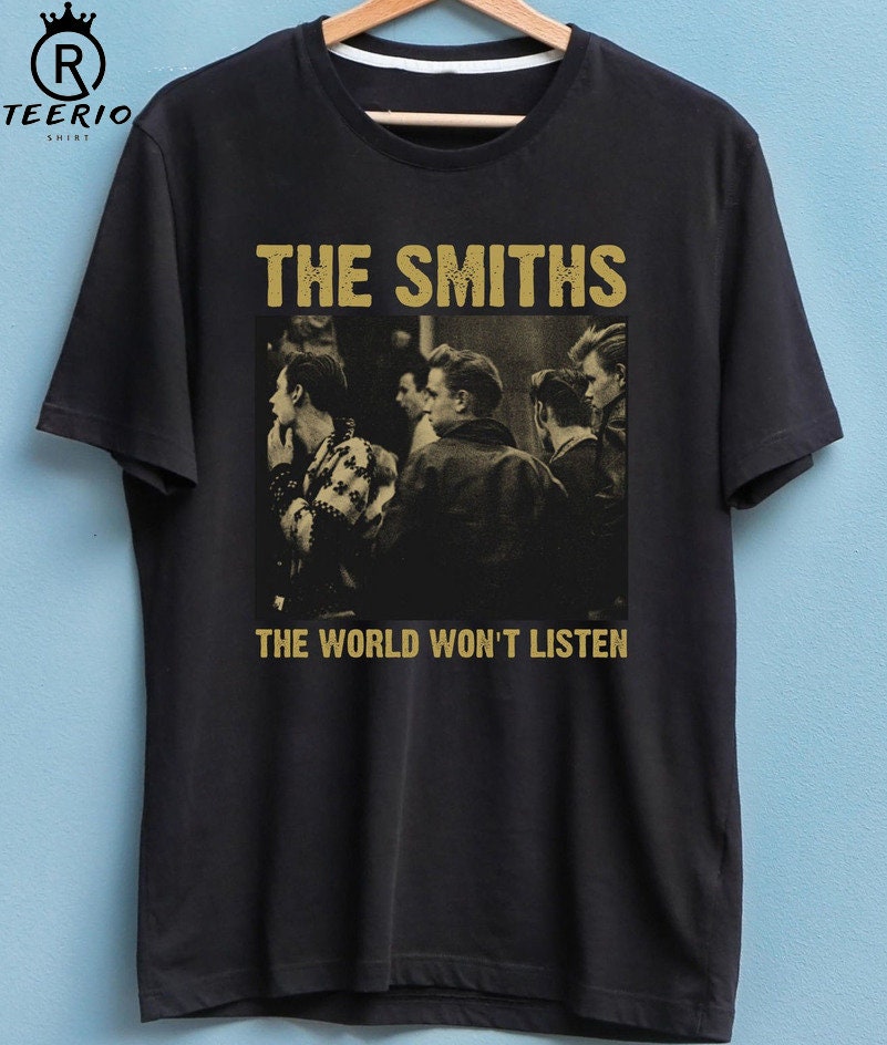 Discover The Smiths T-Shirt. The World won't listen T-shirt, Vintage The Smiths Shirt