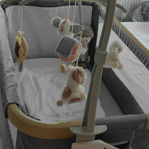 ペピーノ　6コセット Tutti Bambini Cozee Bedside Crib Adapter, for Musical Mobile. Baby