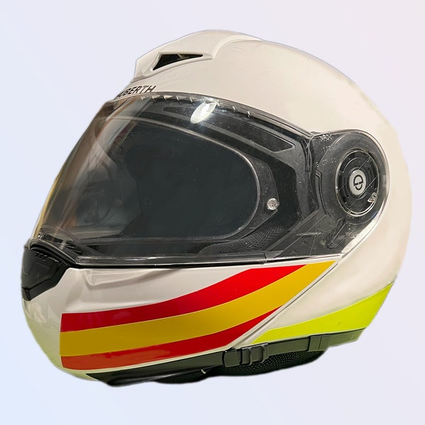 Spanish flag sticker motorbike helmet - Schuberth C3 Pro -jbnordic