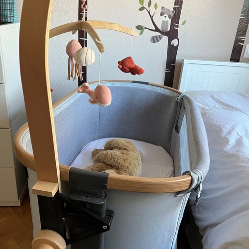 Maxi Cosi Iora Co Sleeper Adapter for Musical Mobile. Bassinet Bracket for  Fisher Price, Little Dutch Infantino and Other Baby Crib Mobile - Etsy