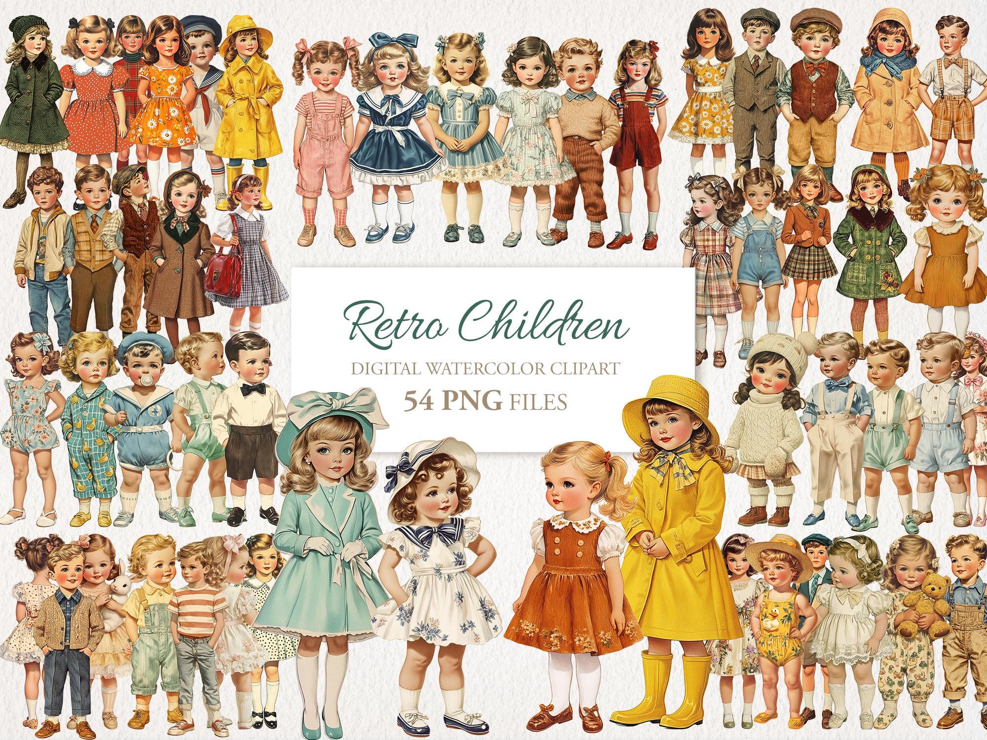 1950s Kids Clothing - Etsy Israel