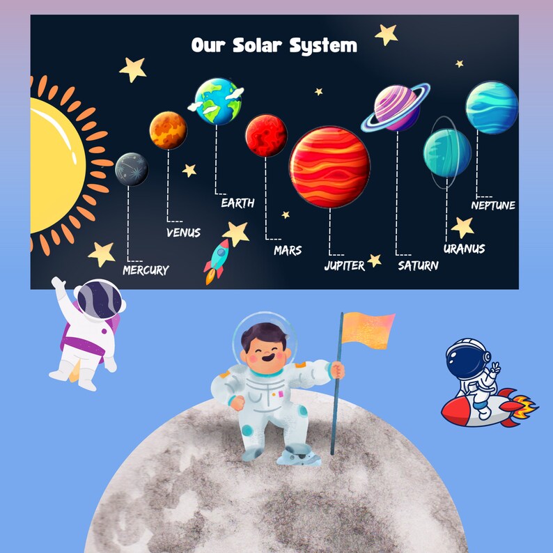 Solar System Printable Memory Game,solar System Games for Kids