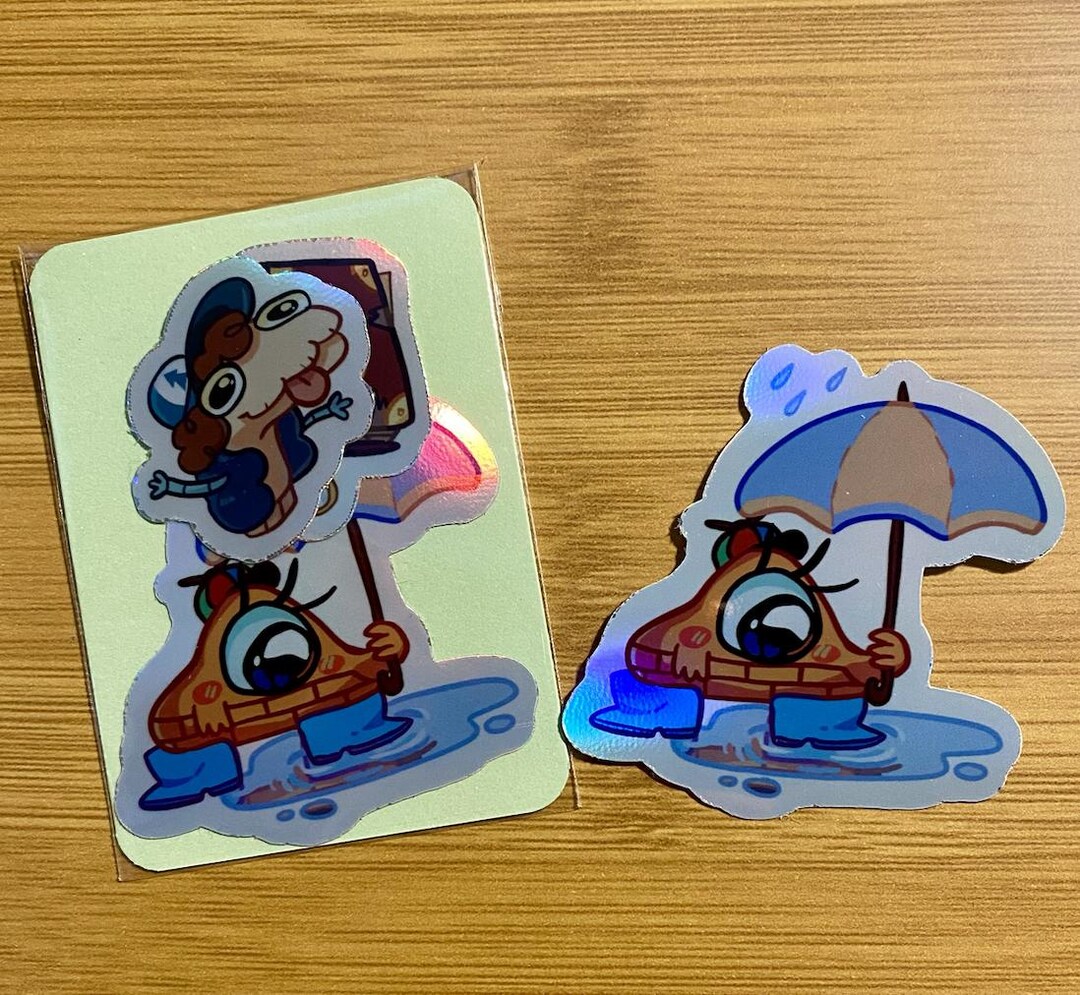 Gravity Falls 3 Pack Holographic Stickers - 5cm and 3cm - Etsy