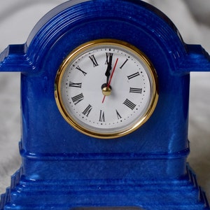 Resin clocks, Mantle clock, Desktop clocks, Colorful clocks