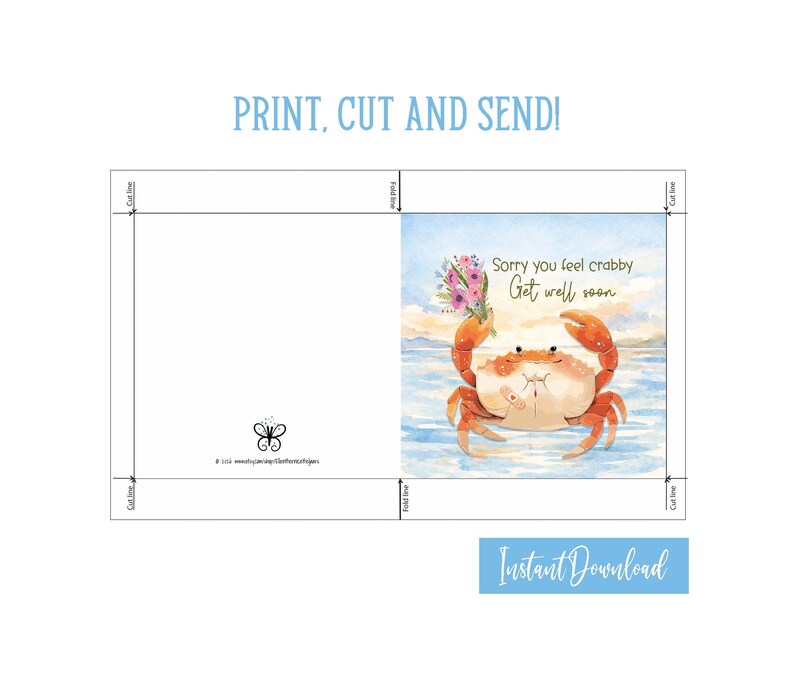 Feel Beter Notes Funny Get Well Card Print, Digital Best Wishes on Your Recovery Card ...