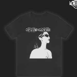 Opium Lover Punk Camiseta // Unisex, Y2K, Oscuro, Grunge, Chica Japonesa, 2000s