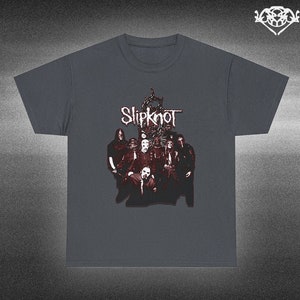 Slipknot Bloody Set Graphic Tee // Unisex, Grunge, Death Metal, Rock Merch, Music Album TShirt